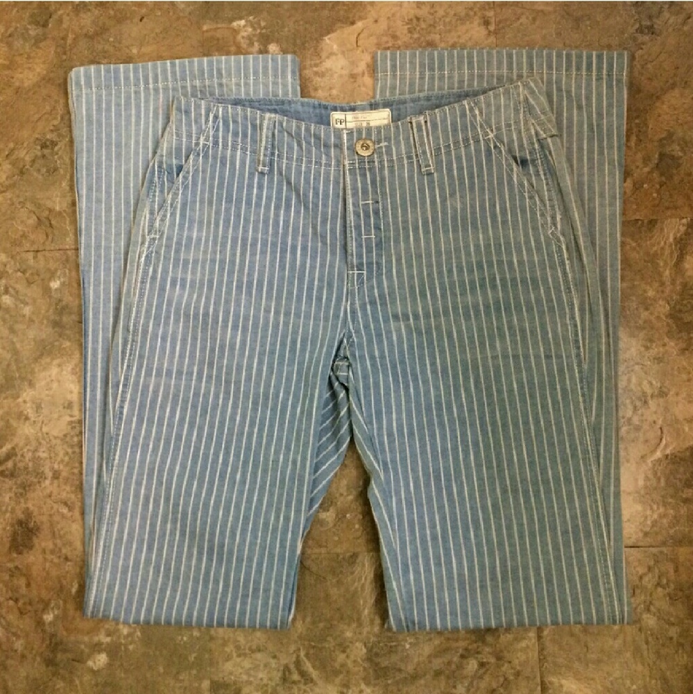 Free People Beach Stripe Flare 26"