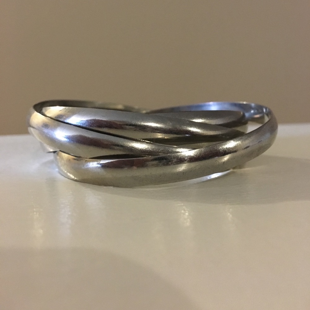 Silver Bangles Bracelet