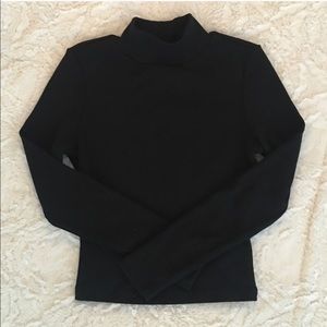 JENNIFER LOPEZ CROP HIGH NECK SWEATER