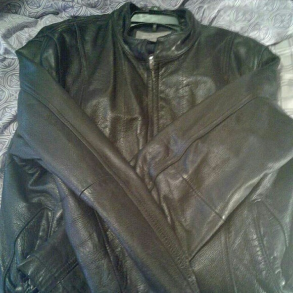 Wilson leather biker jacket - Picture 2 of 3