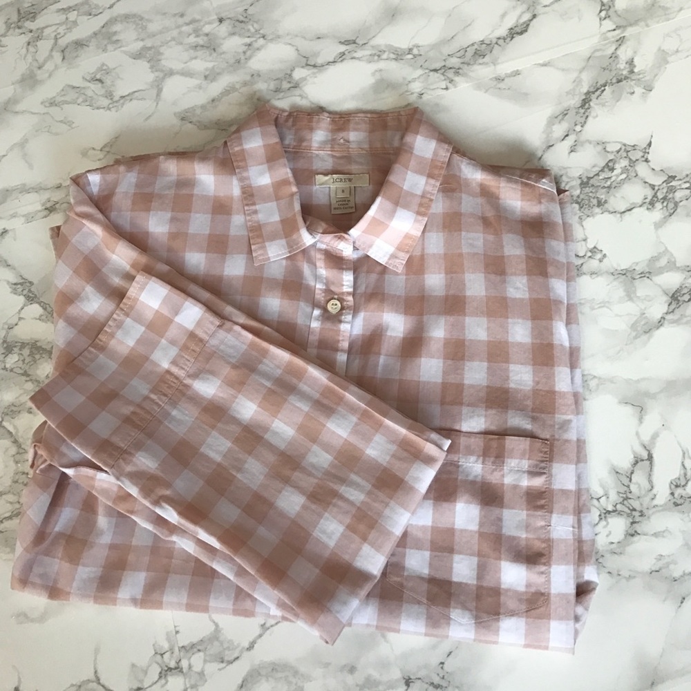 ✨New Listing! J. Crew Gingham Shirt