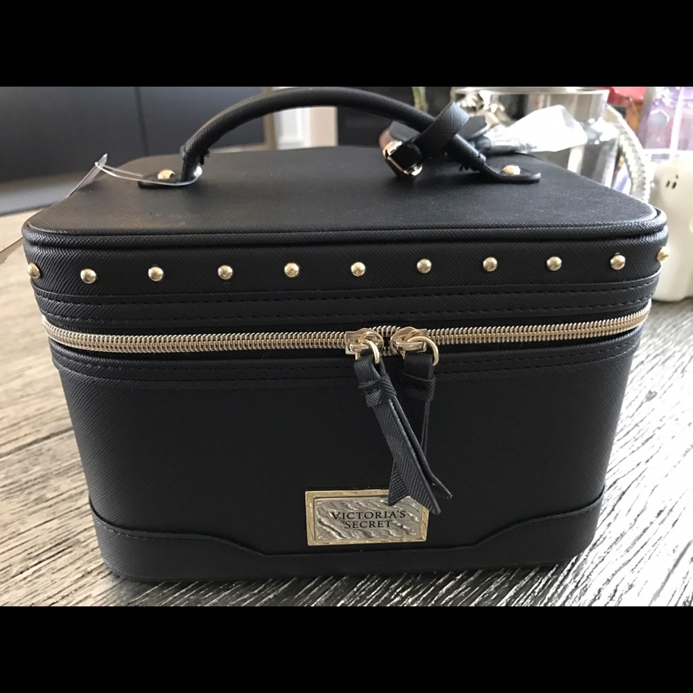 Victoria's Secret Studded Hard Travel Case