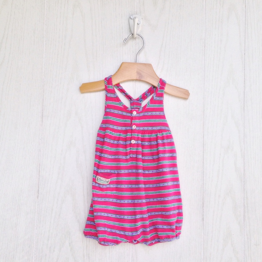 Ralph Lauren Striped Romper