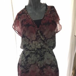Dress with built in slip