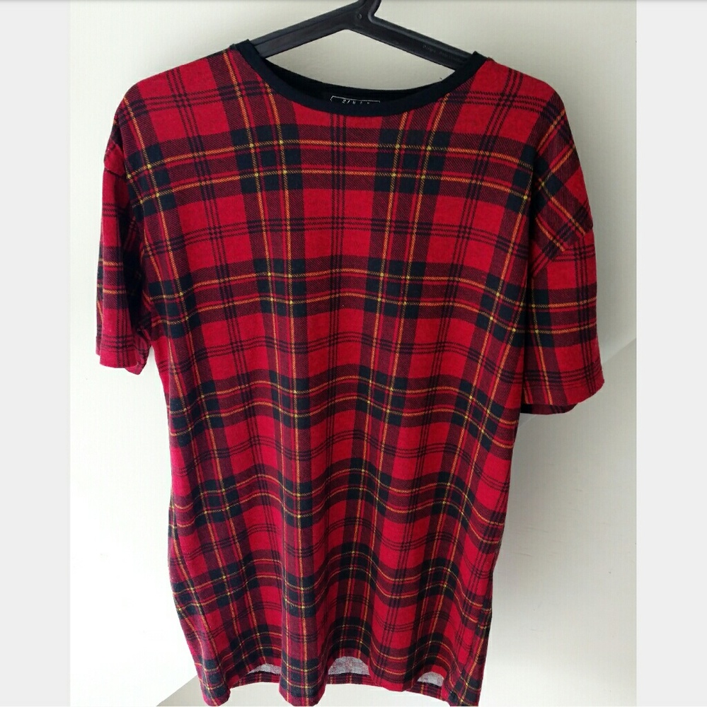 Plaid minidress