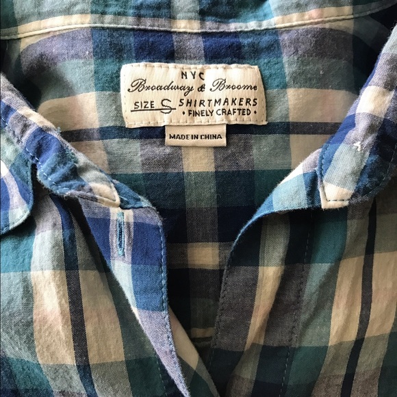 Madewell Plaid Button Down - Picture 4 of 4