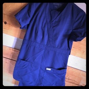 Grey's Anatomy navy scrubs