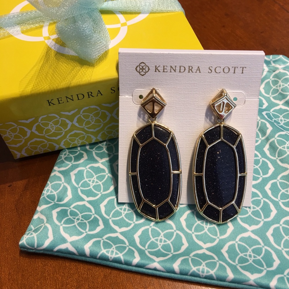 Kendra Scott Blue Goldstone Custom Della's