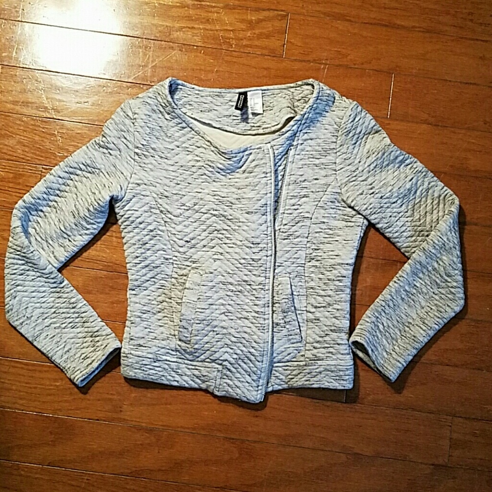 H & M Quilted Moto Jacket