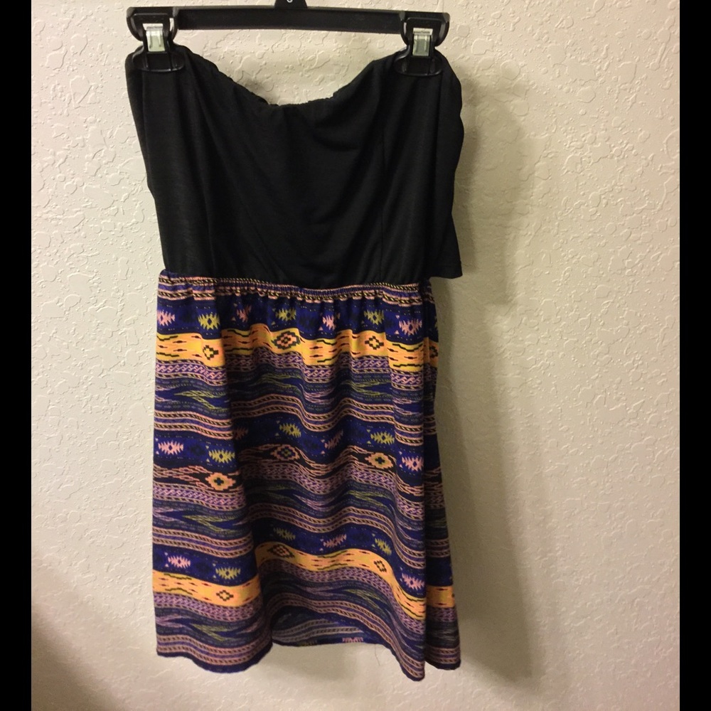 Strapless dress