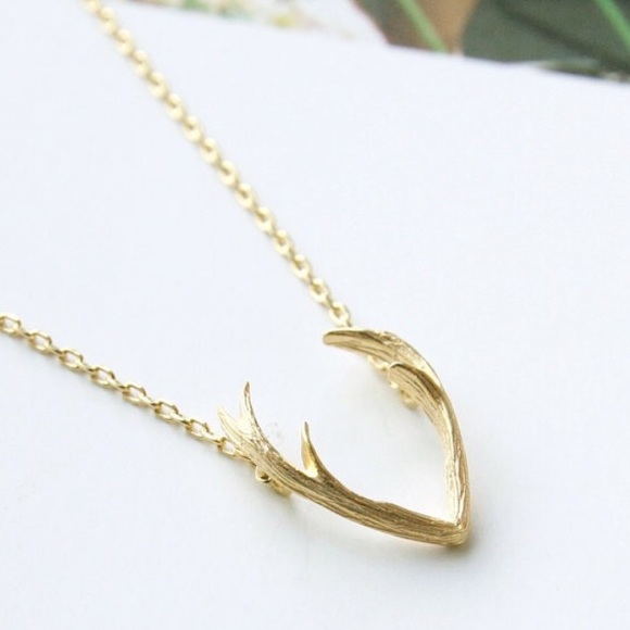 💝HP💝Deer antler necklace - Picture 2 of 3