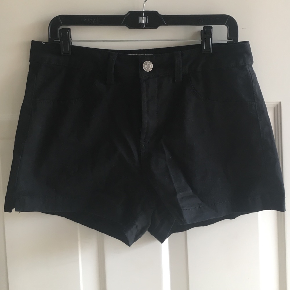 Black shorts