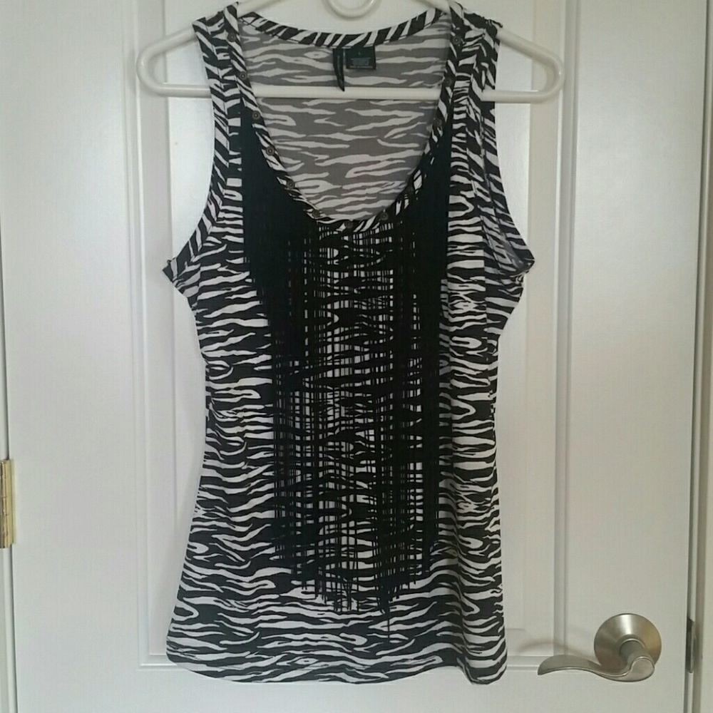 Zebra Top