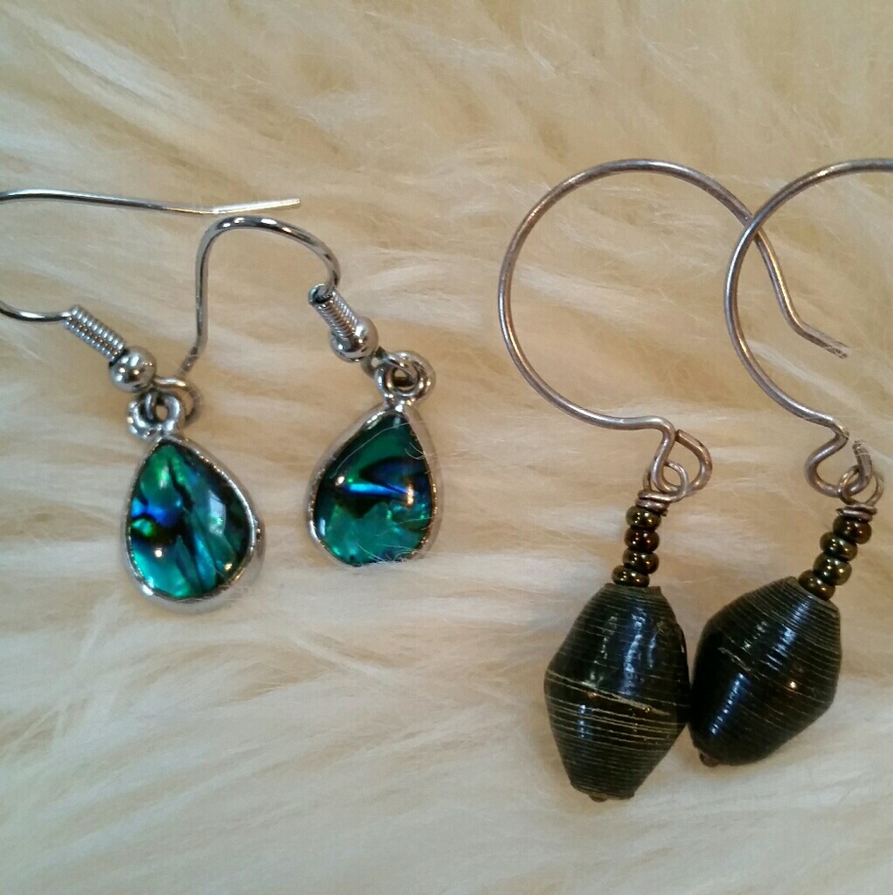 Bundled Dangling Earrings