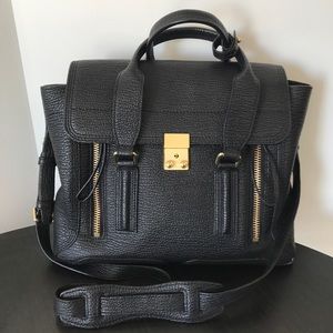 3.1 Phillip Lim Pashli Medium Satchel in Black