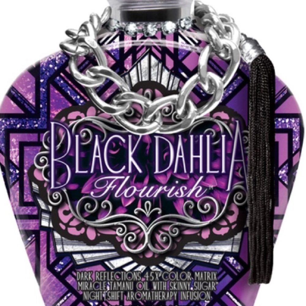 Black Dahlia Flourish tanning lotion
