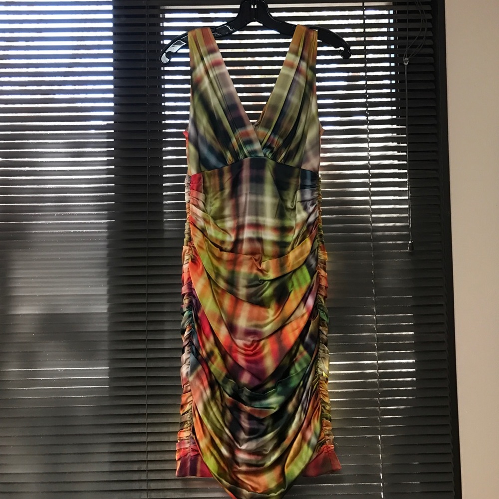 Teri Jon multi colored special occasion dress