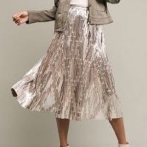 Maeve Eclat Midi Skirt