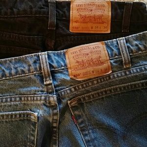 Mens Levis 550 2 pair bundle
