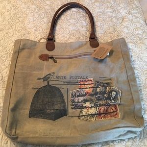 Brand new rustic style canvas pocketbook