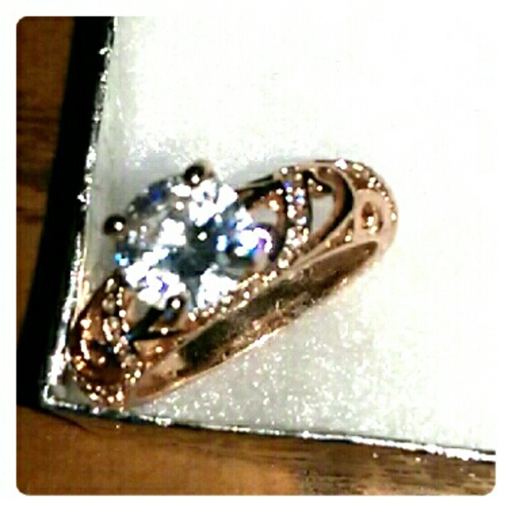 18 K Rose gold plated
