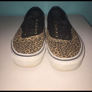 Cheetah print vans