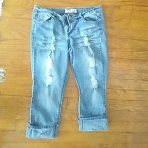 Capri jeans