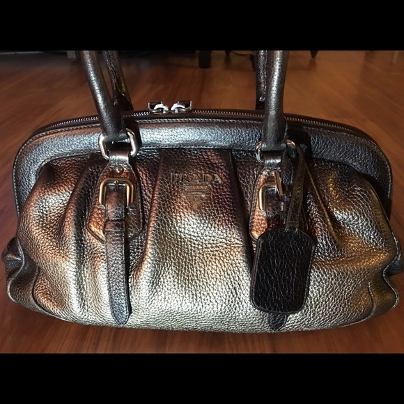 Silver Prada Handbag - Picture 2 of 4