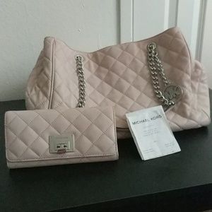 Michael Kors purse and wallet