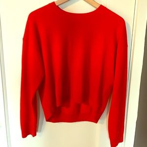 Everlane 100% cashmere crop sweater