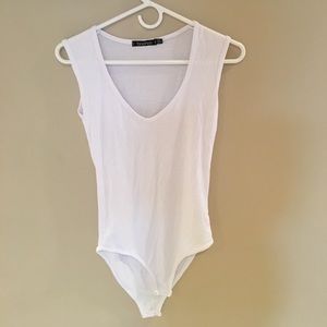 V Neck Bodysuit