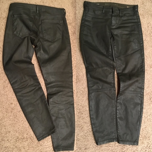 Banana Republic waxed jeans - Picture 3 of 4
