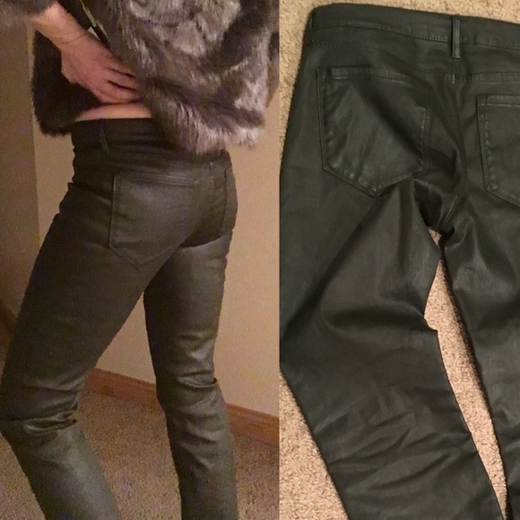 Banana Republic waxed jeans - Picture 4 of 4