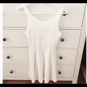 White Skater Dress