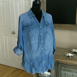 Lane Bryant Jean shirt