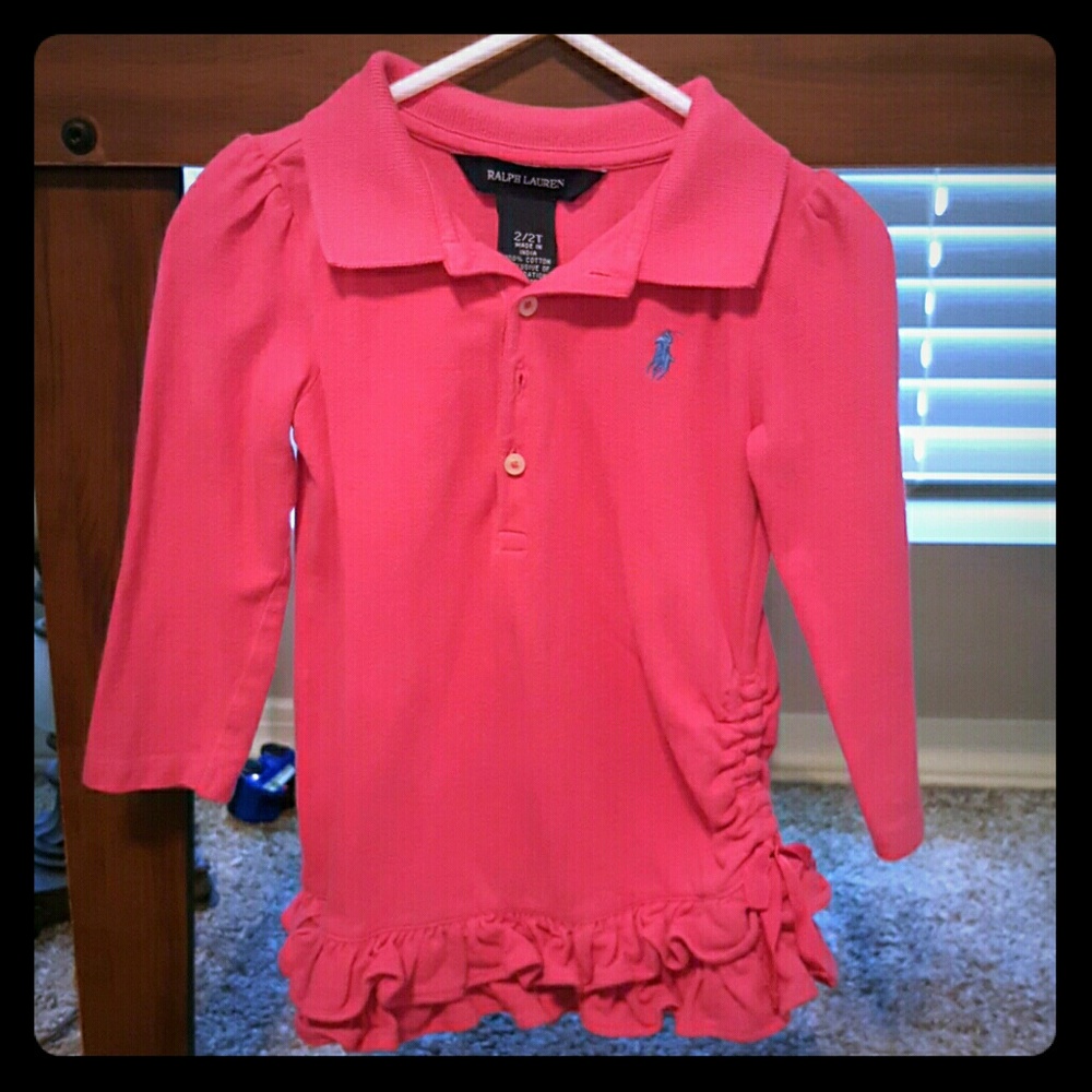 Ralph Lauren ruffle dress