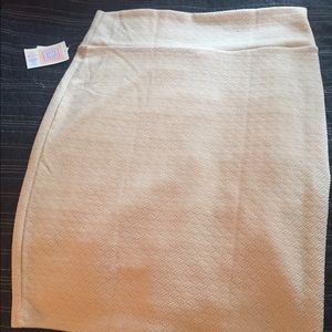 LuLaRoe Cassie Skirt, Cream