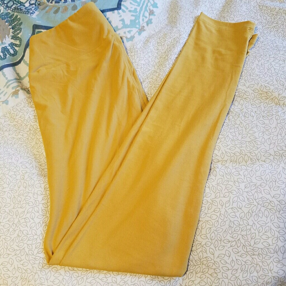 Mustard Yellow Lularoe Leggings