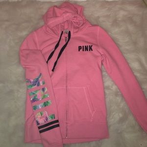 PINK zip up jacket