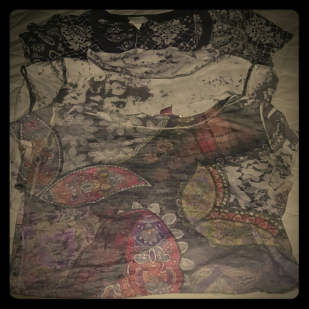 Very light almost see-thru fun teeshirts!!!!