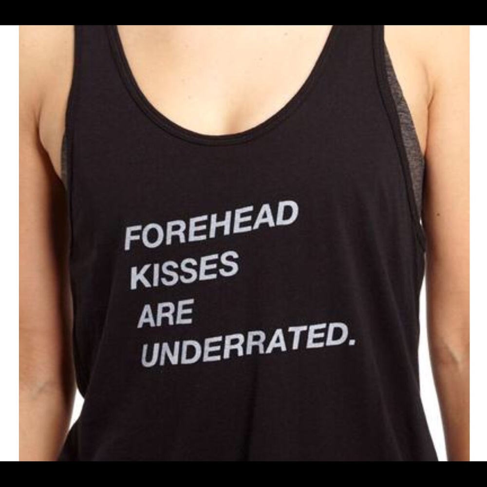 Good Hyouman Forehead Kisses Underrated Tank XS/S
