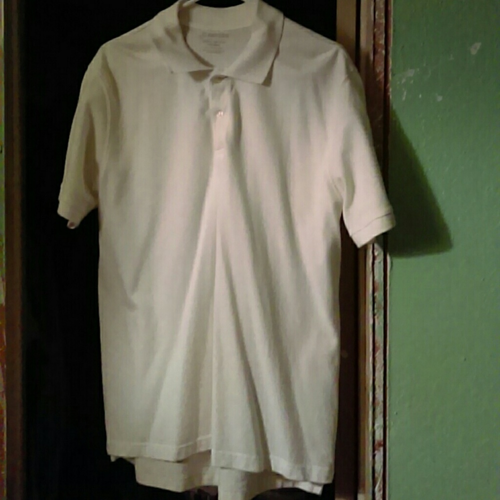 White St. John's Bay Polo Shirts