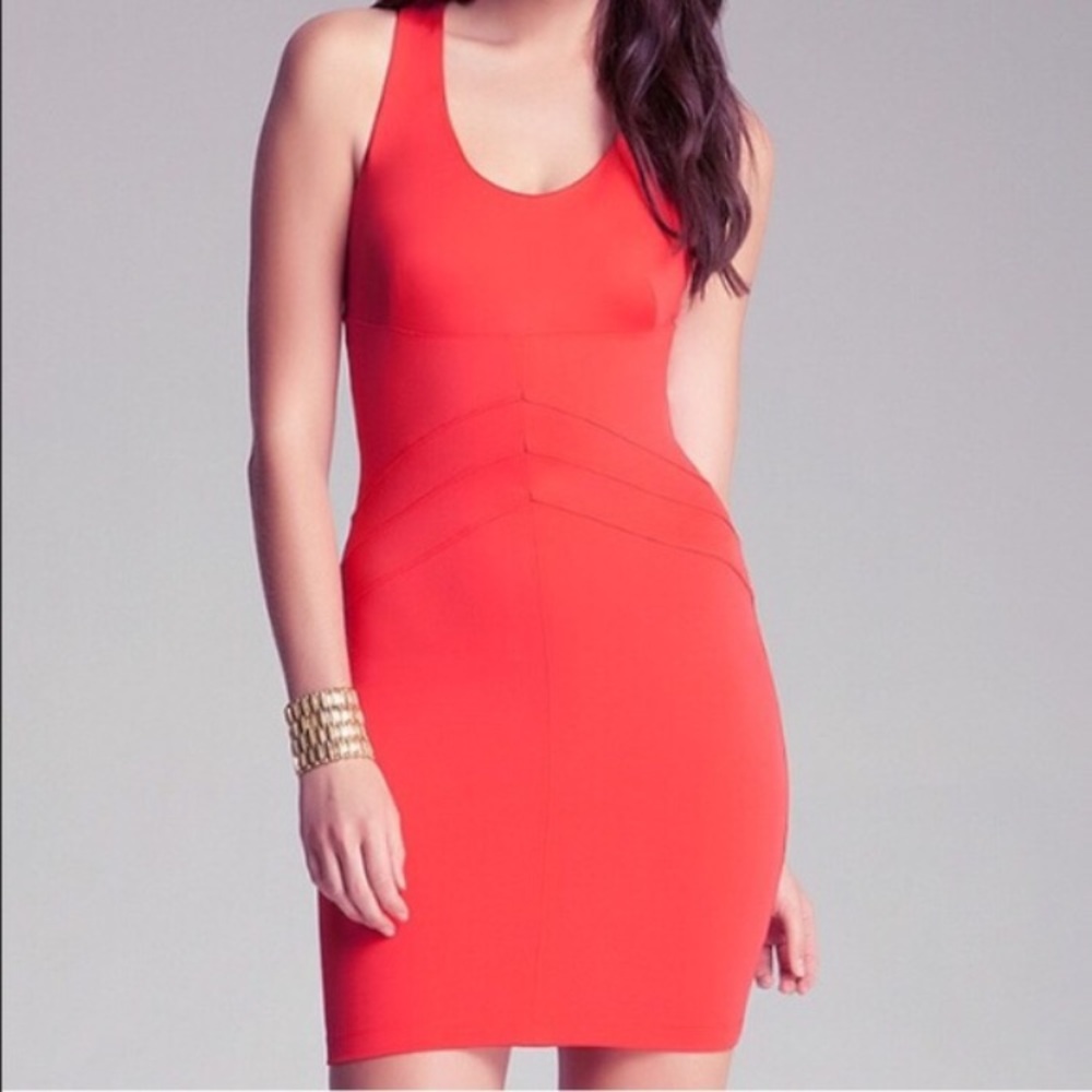 Red Bebe dress!
