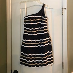 Lilly Pulitzer Tylar dress. One shoulder