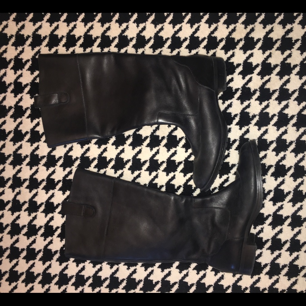 black riding boots!