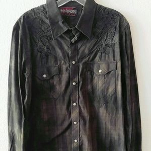 Men's western shirt size L