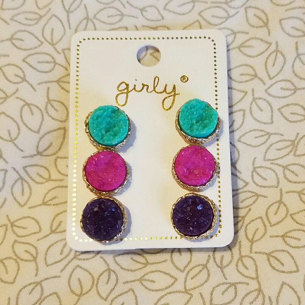 Set of 6 earrings