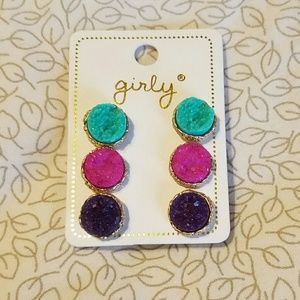 Set of 6 earrings