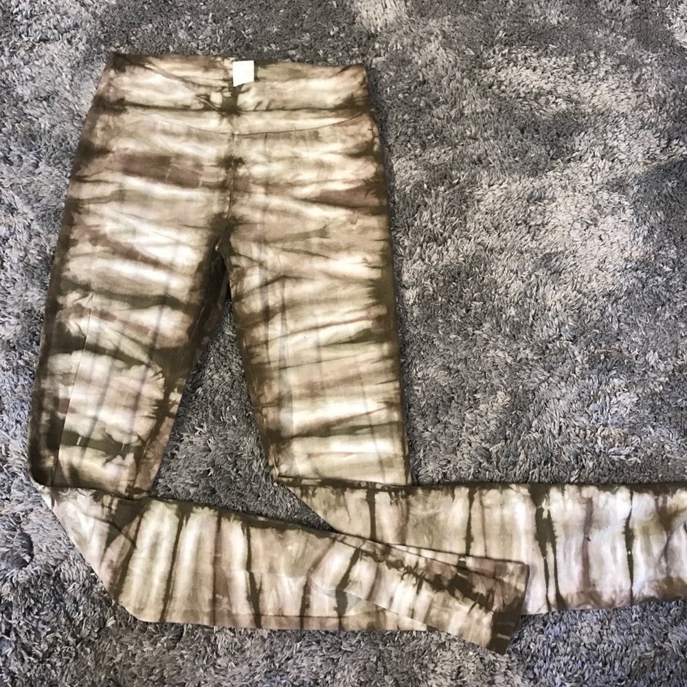 tie dye yoga  leggings