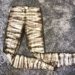 tie dye yoga leggings